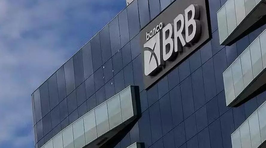 Fachada do BRB em Brasília