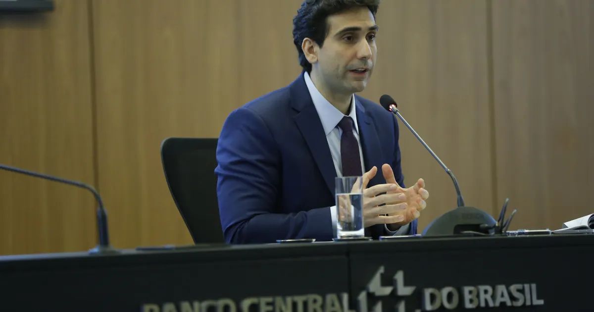 Gabriel Galípolo na conferência do Banco Central