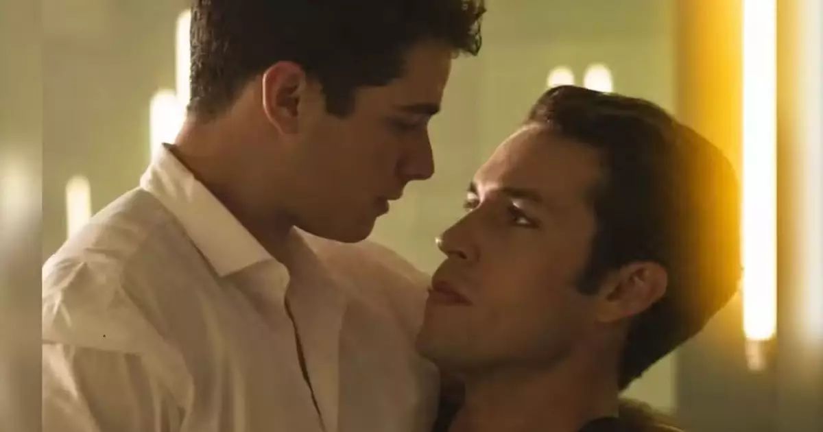 Mau Mau e Felipe em cena de Quem Ama Cuida