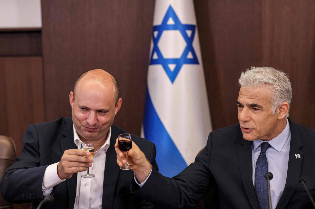 Naftali Bennett e Yair Lapid anunciam novo partido Juntos