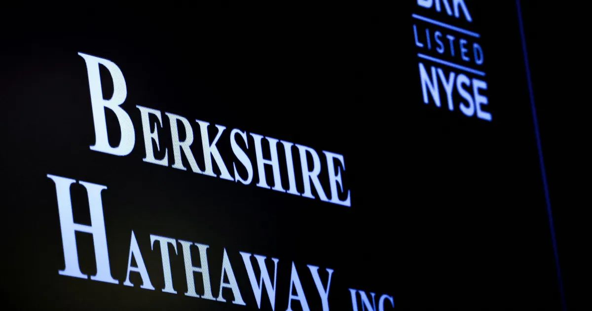 Logos da Berkshire Hathaway e da Alphabet