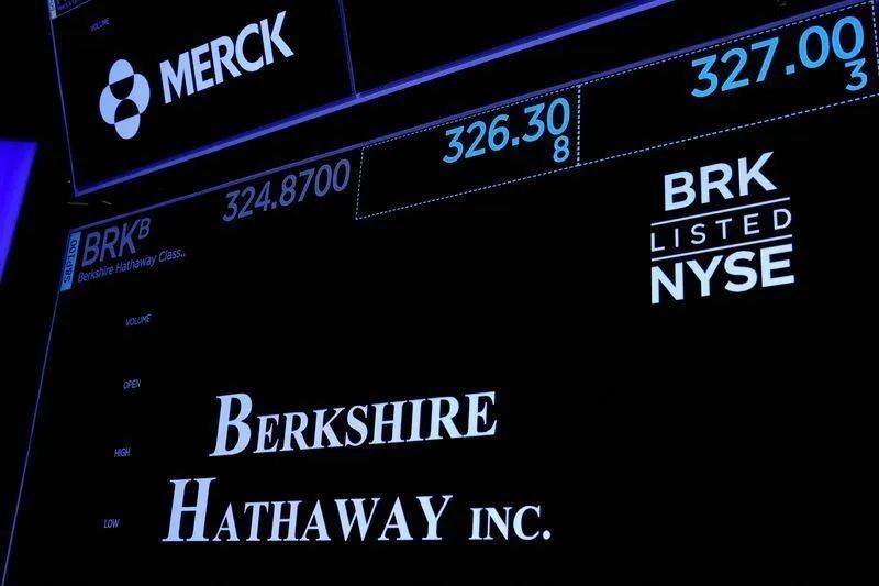 Warren Buffett no escritório da Berkshire Hathaway
