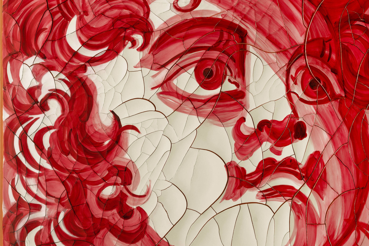 Instalações de Adriana Varejão e Rosana Paulino no pavilhão brasileiro