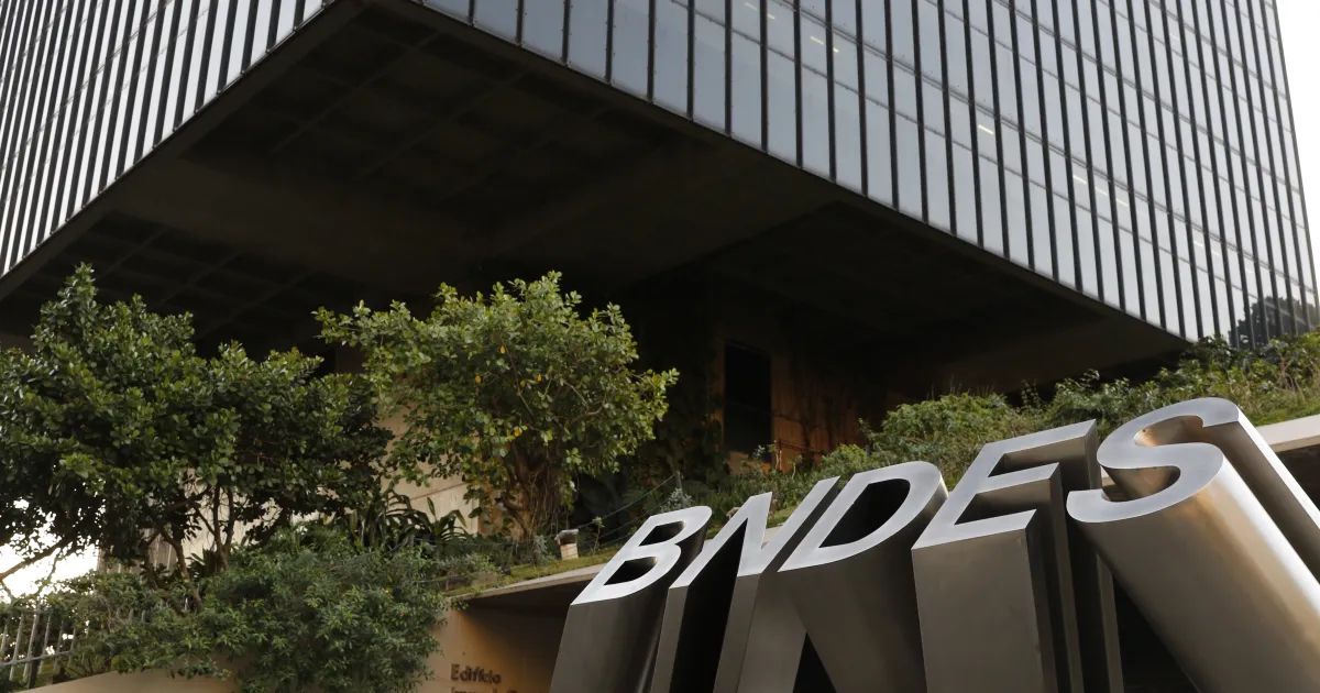 Fachada do edifício do BNDES