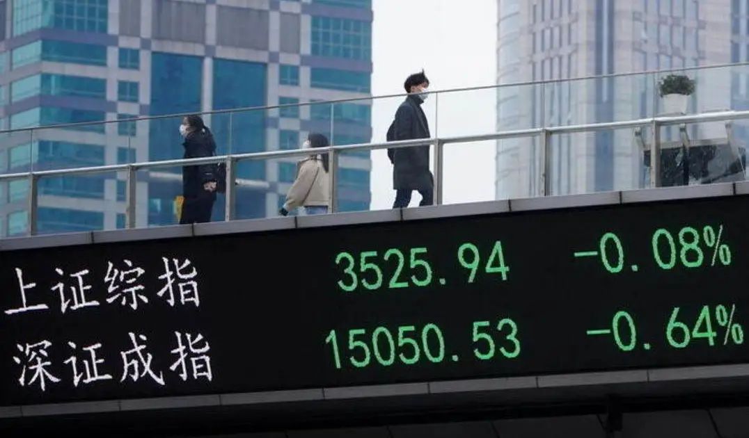Painel de bolsas asiáticas e gráfico do preço do petróleo