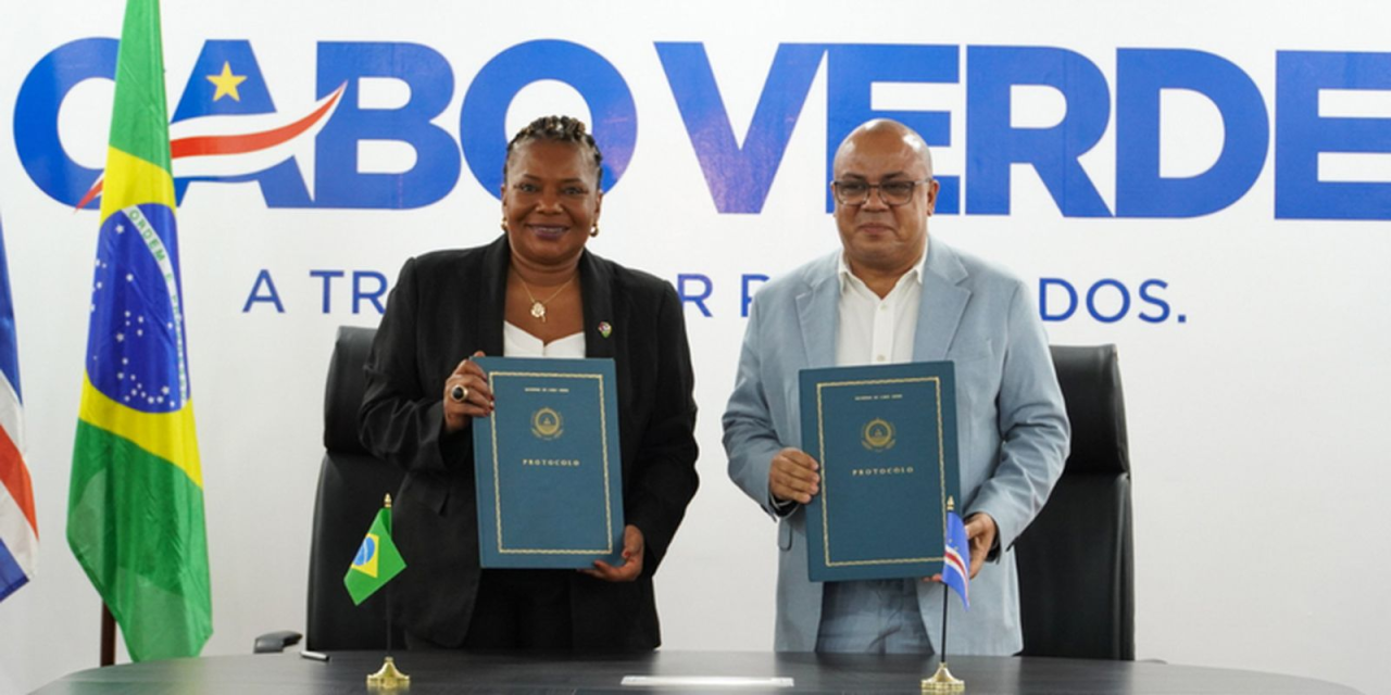 Ministra Margareth Menezes em visita a Cabo Verde