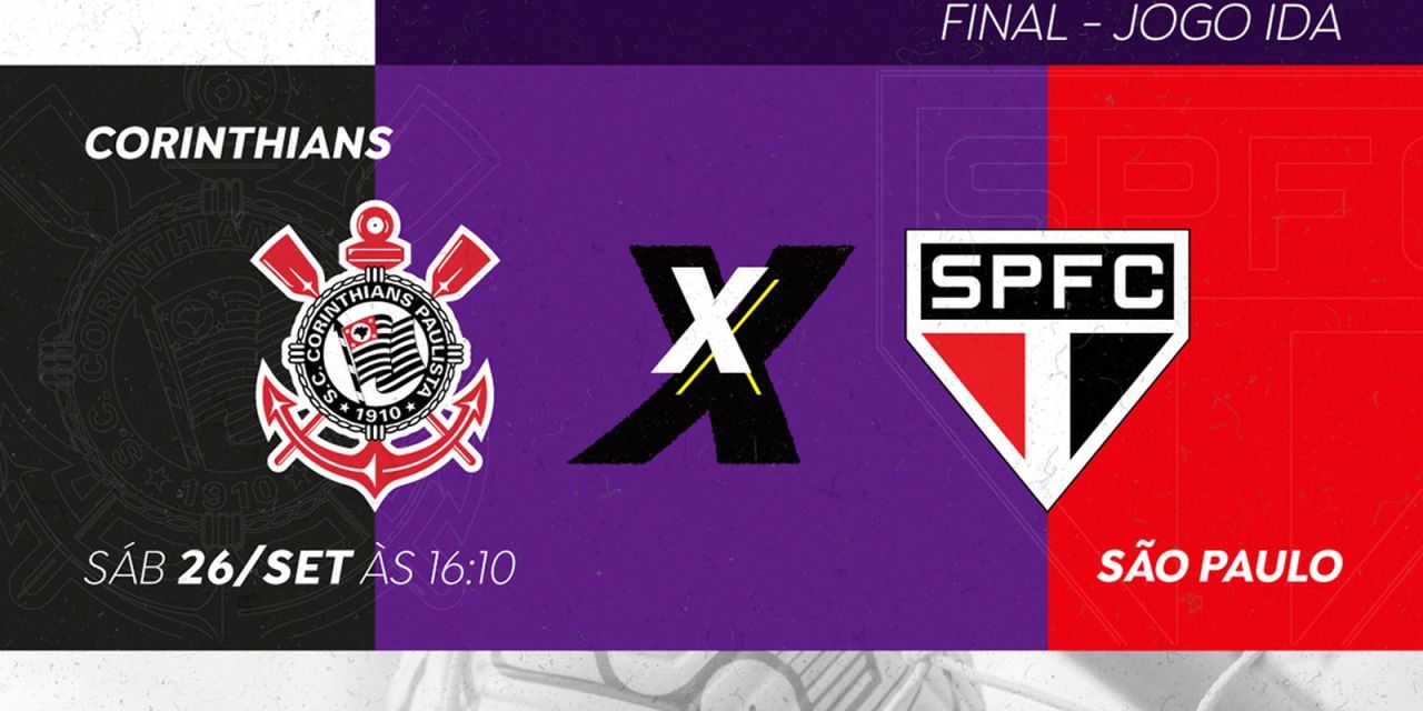 Torcida e jogadoras de Corinthians e São Paulo em ação