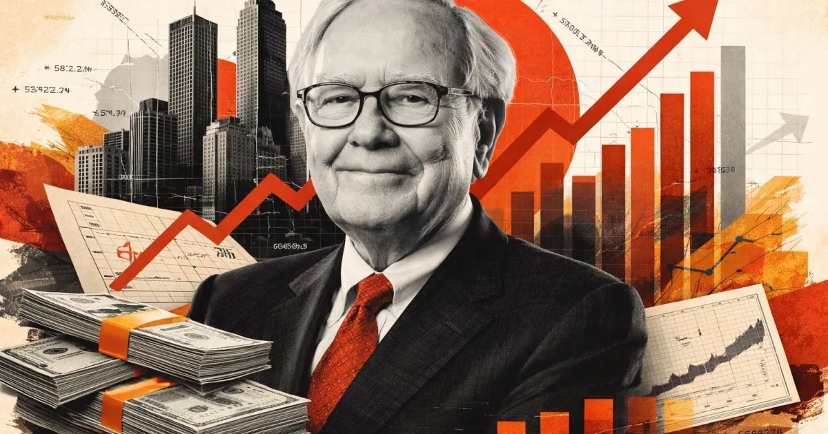 Warren Buffett durante a reunião anual de acionistas da Berkshire Hathaway