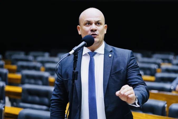 Cabo Gilberto no plenário da Câmara