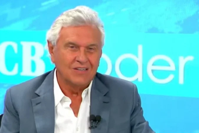 Ronaldo Caiado em evento público