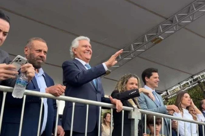 Ronaldo Caiado em Goiânia no 7 de Setembro