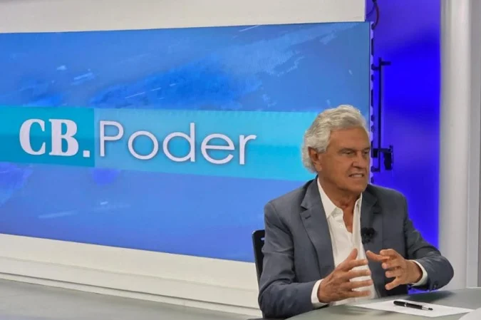 Ronaldo Caiado em entrevista