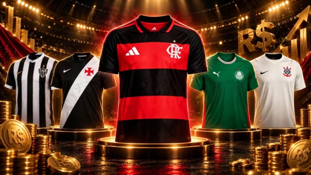 Camisa do Atlético-MG disponível na loja oficial