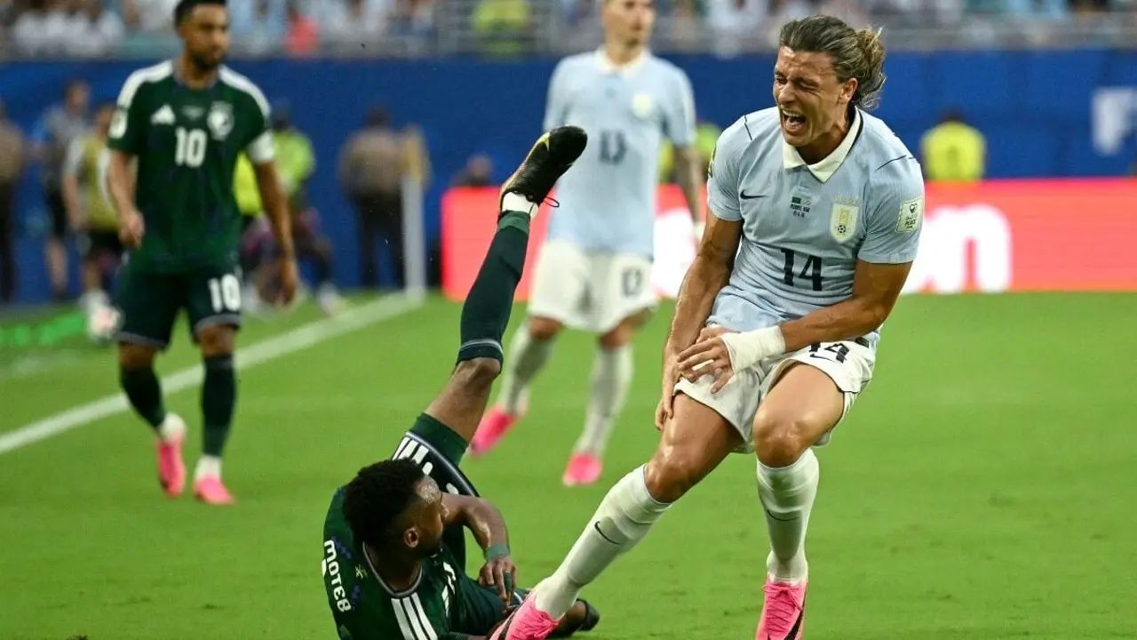 Agustín Canobbio em campo