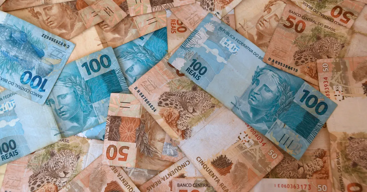 Gráfico com evolução das captações no mercado de capitais