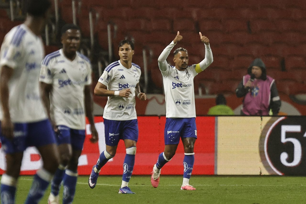 Palmeiras em campo contra Atlético-MG