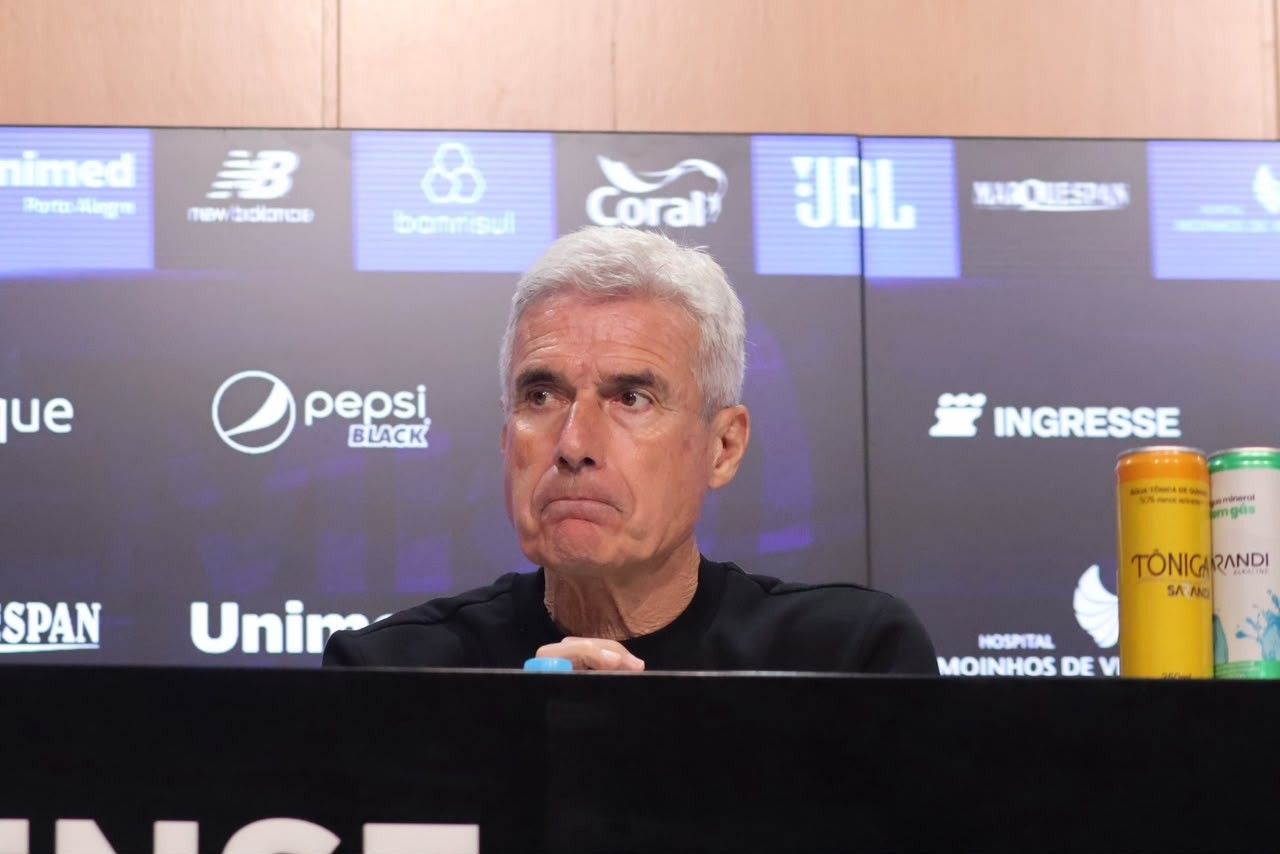 Luís Castro em coletiva após Grêmio 1 x 2 Vasco