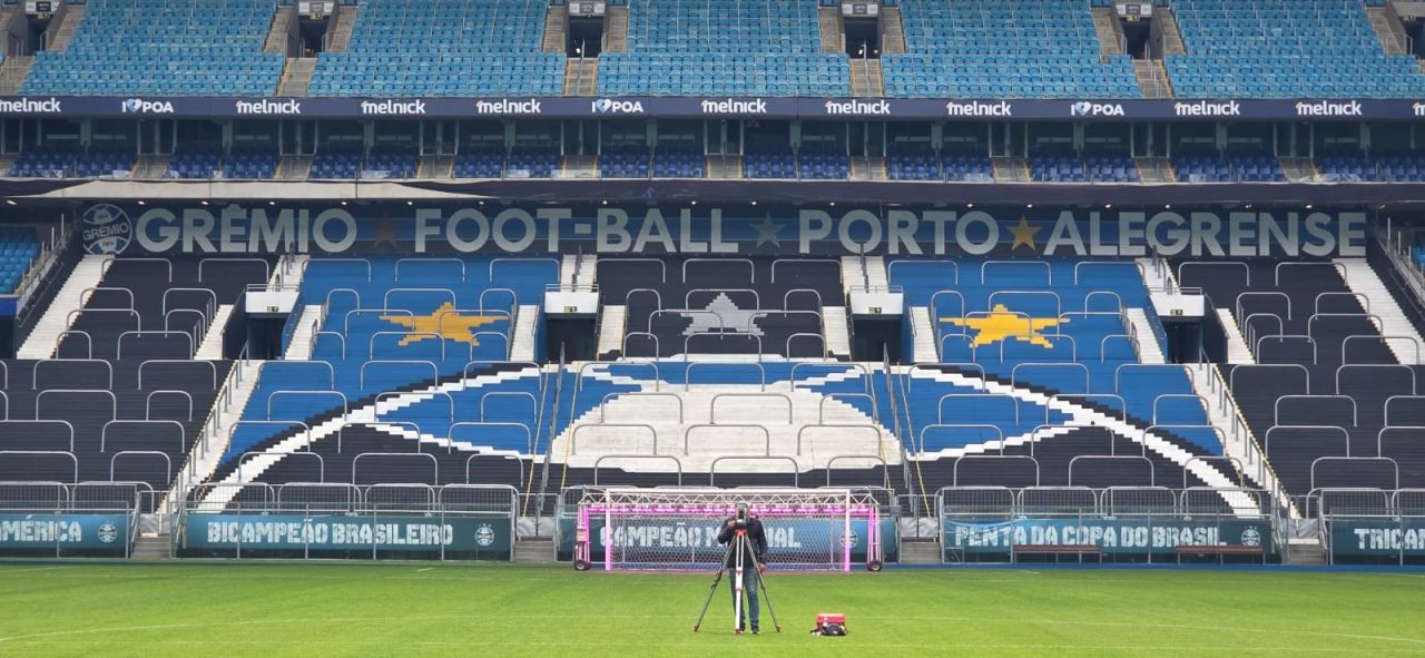 Vistoria técnica em estádio