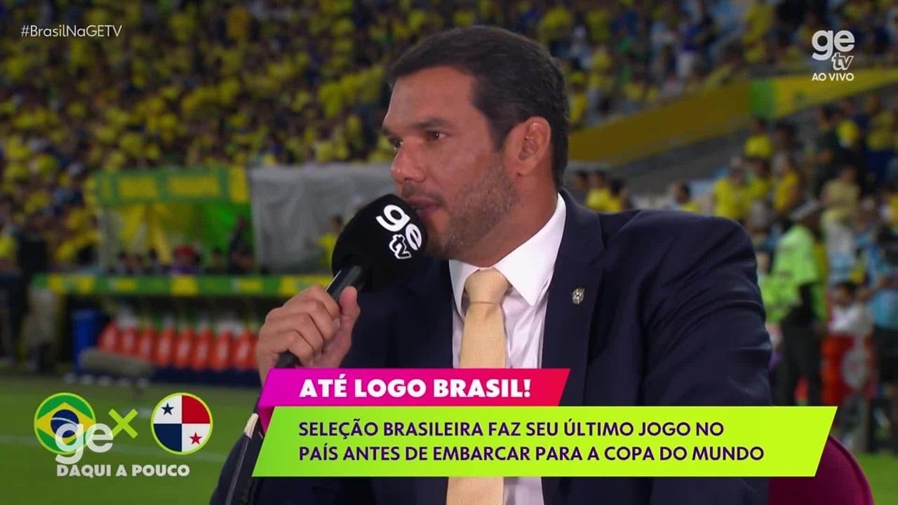 Samir Xaud em entrevista sobre a seleção brasileira