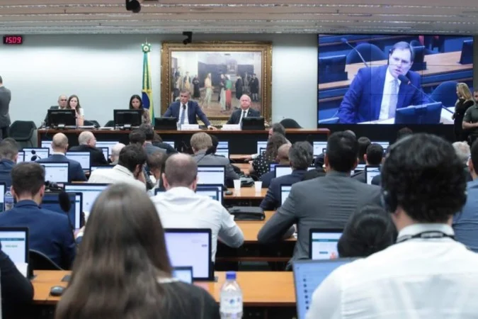 Sessão da CCJ na Câmara dos Deputados