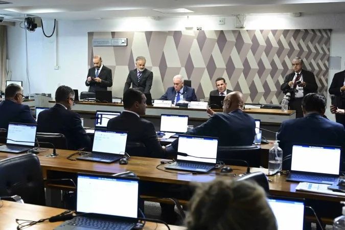 Plenário do Senado em sessão