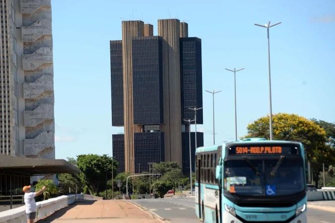 Plenário do Senado durante sessão legislativa
