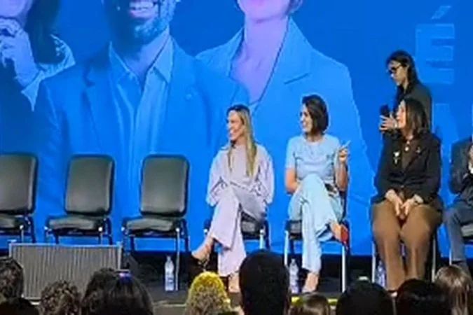 Celina Leão e Michelle Bolsonaro em evento do PL