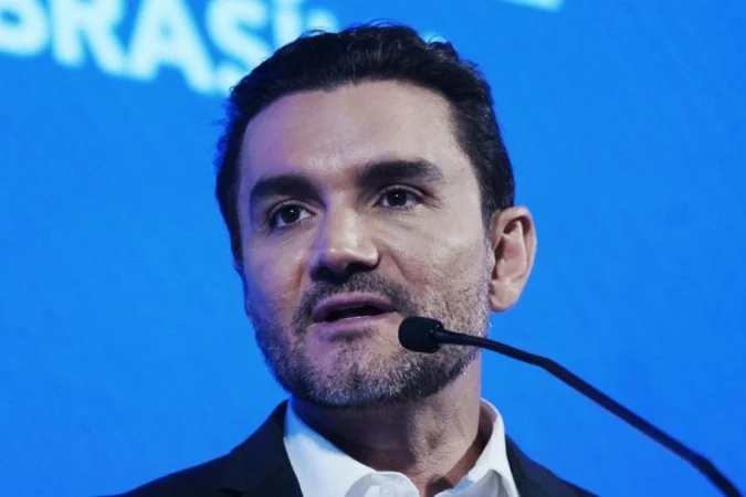 Celso Sabino durante evento de filiação ao PDT em Belém