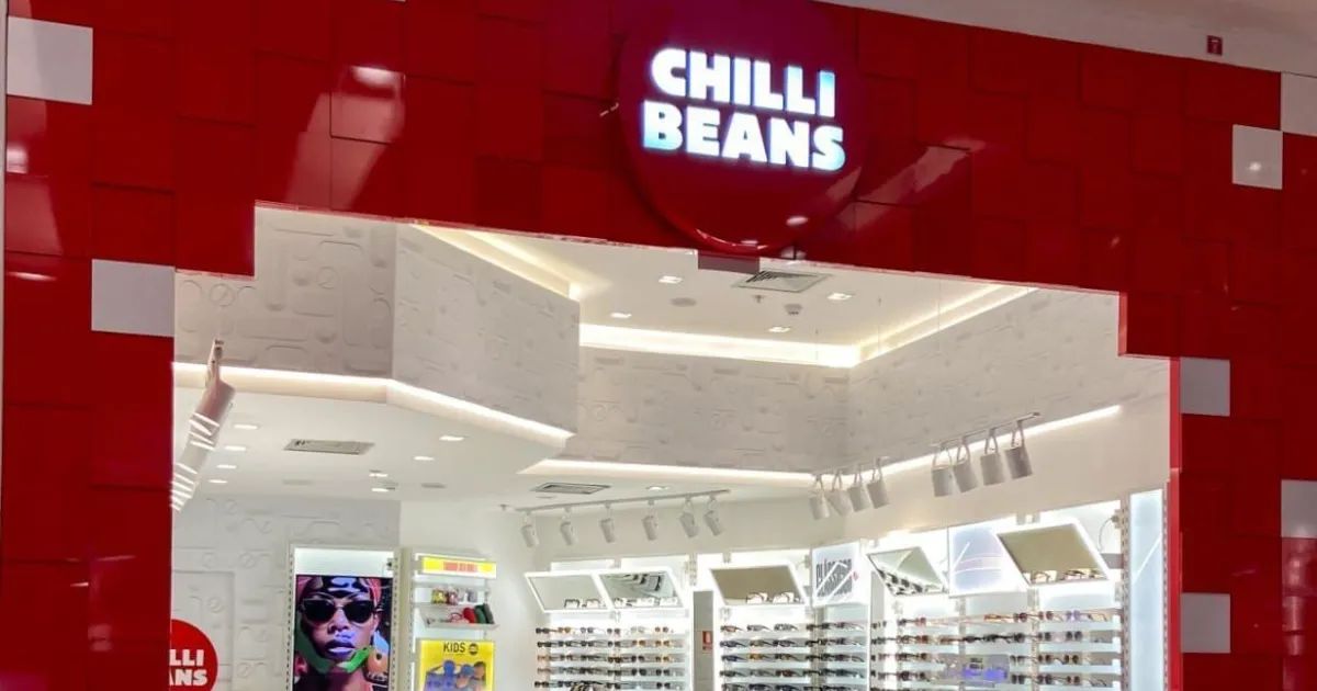 logotipo da Chilli Beans em fachada de loja