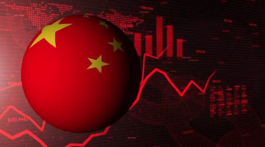 gráfico do crescimento do PIB chinês