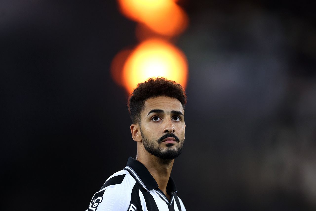 Chris Ramos em ação pelo Botafogo