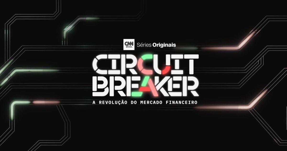 Cartaz do documentário Circuit Breaker sobre mercado financeiro