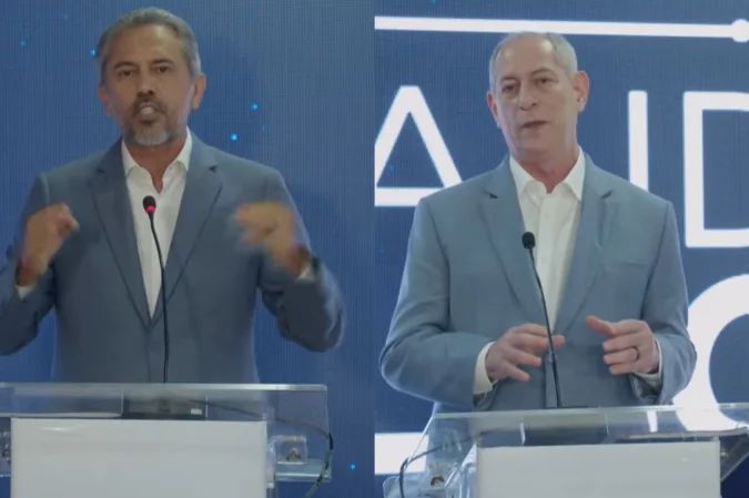 Debate entre Ciro Gomes e Elmano de Freitas