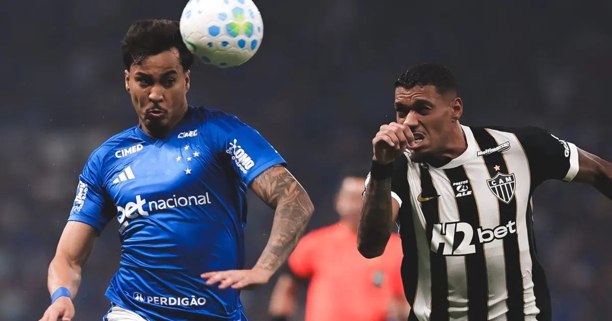 Clássico entre Cruzeiro e Atlético em campo pela Copa do Brasil