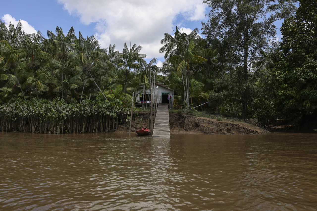 Gráfico sobre finanças e clima
