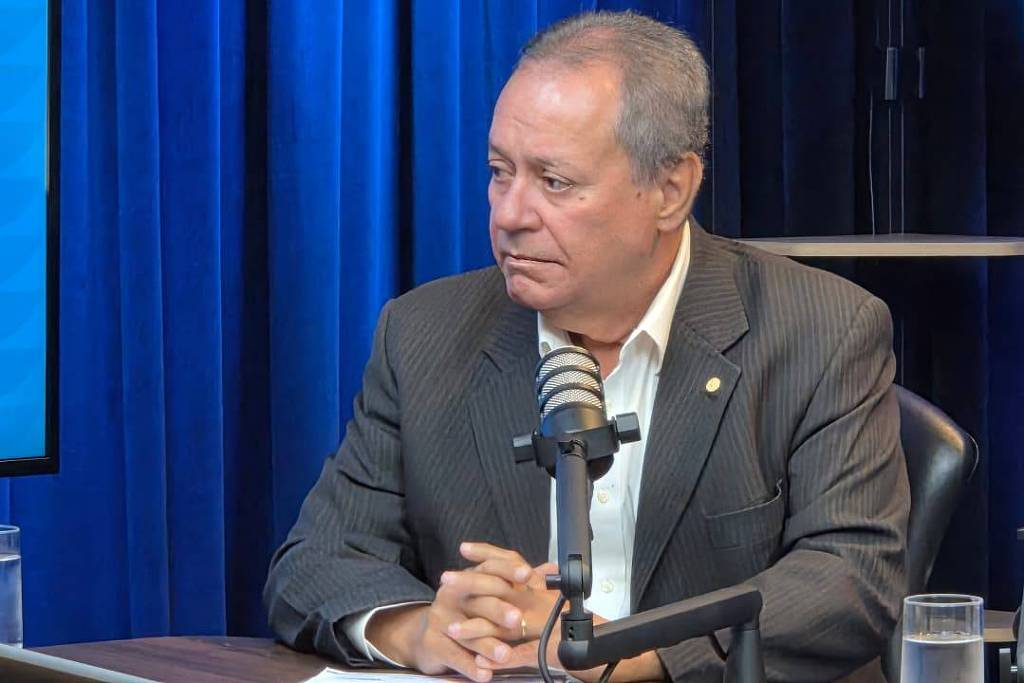 Ricardo Alban durante declaração sobre indicação ao STF