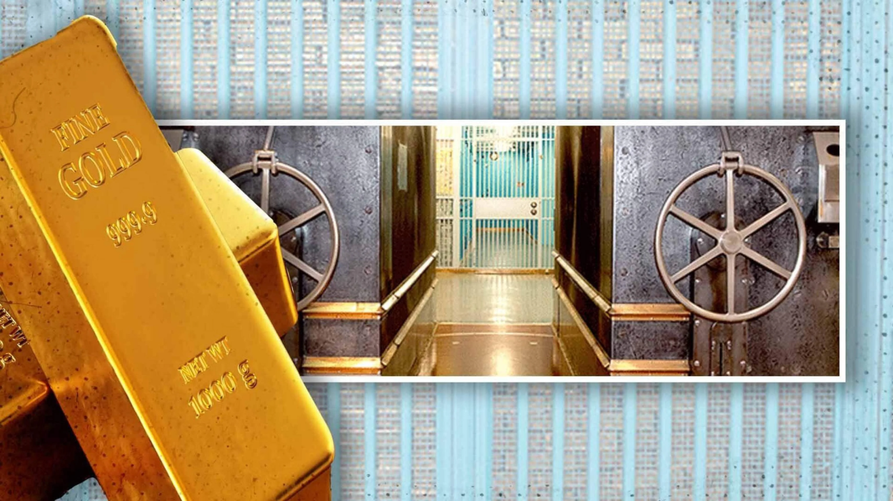 Cofre de ouro do Federal Reserve em Nova York