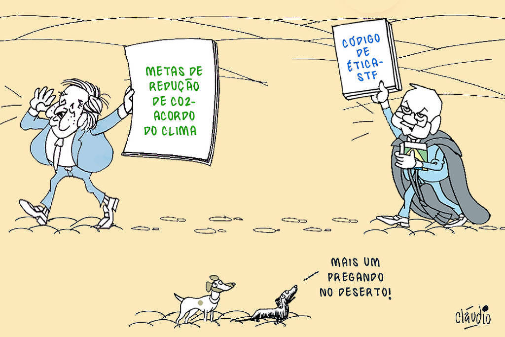 Coluna da Folha comparando STF e ONU