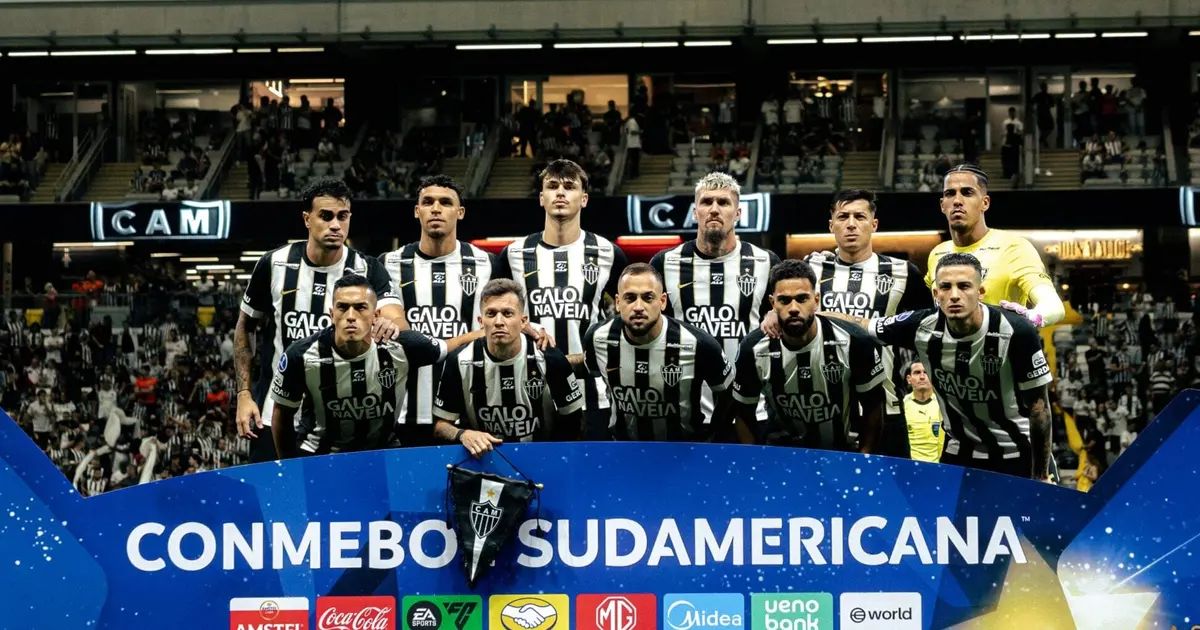 Atlético-MG em ação contra o Montevideo City Torque