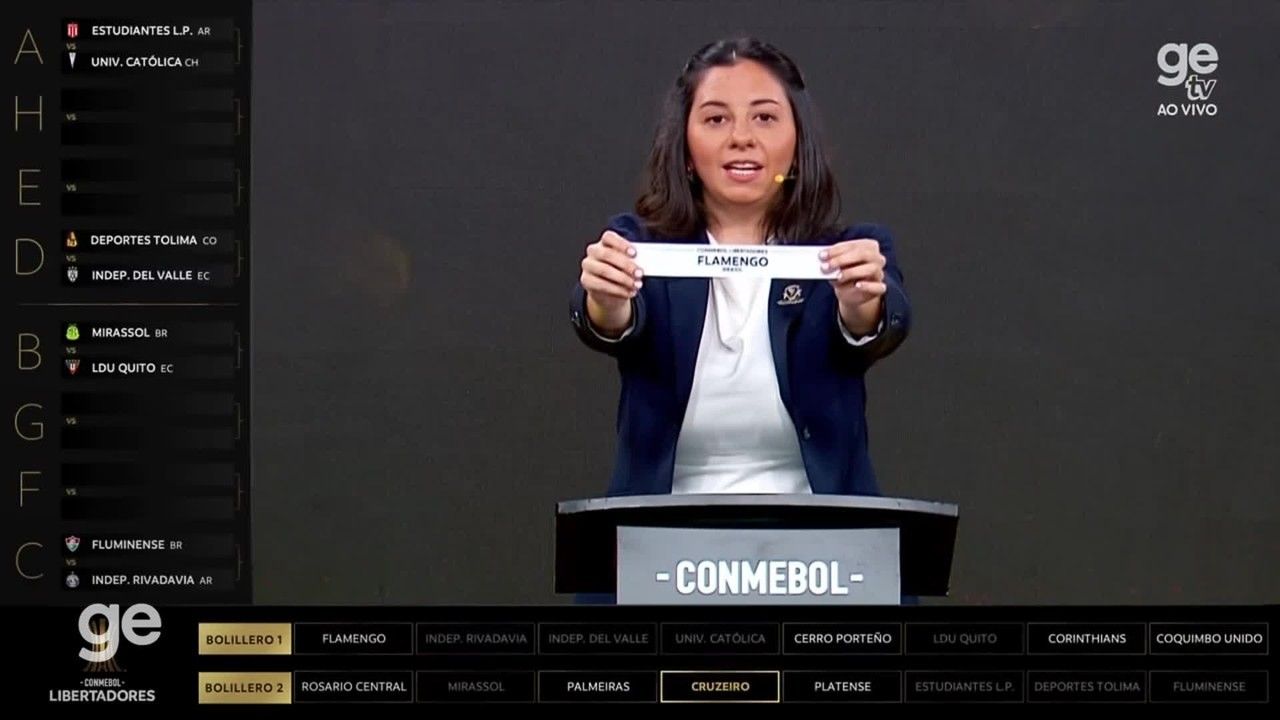 Patch personalizado da Conmebol para campeões da Libertadores