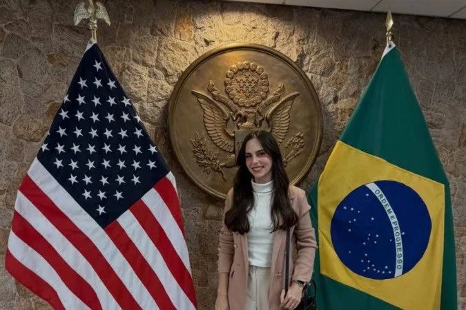 Influenciadores reunidos em evento do Consulado dos EUA em São Paulo