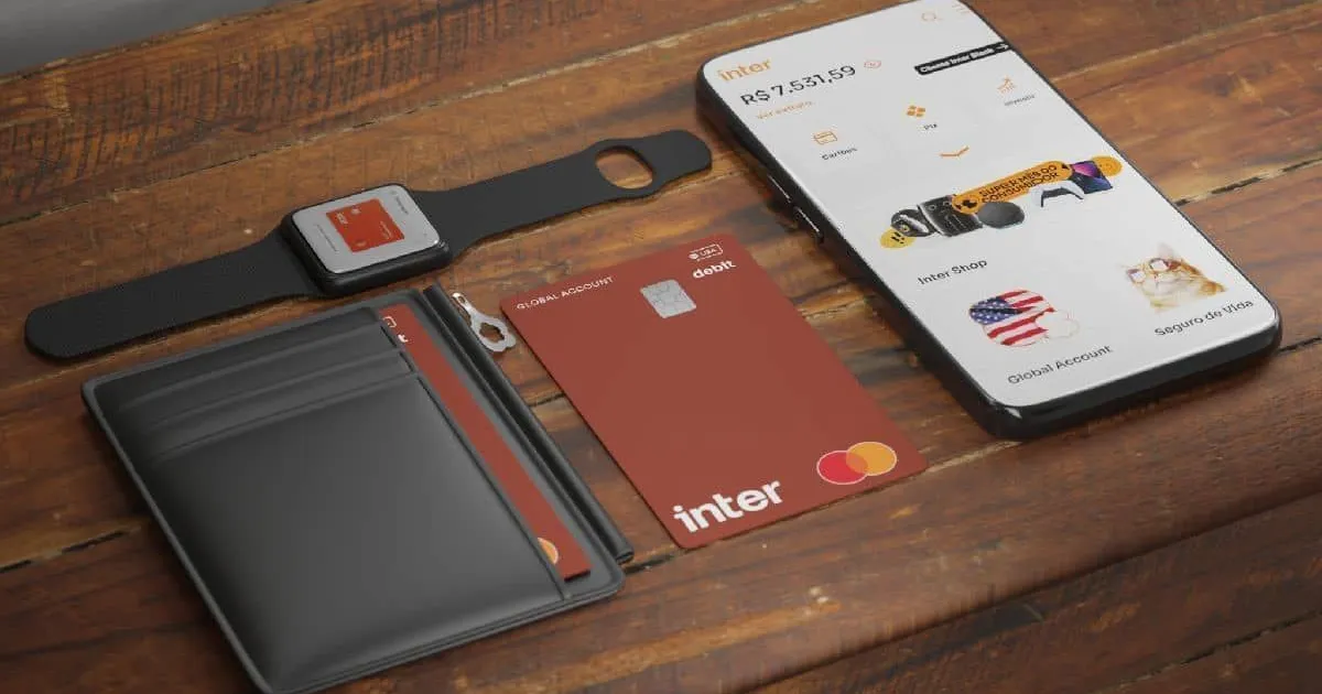 Representação de conta empresarial internacional com moedas e computador