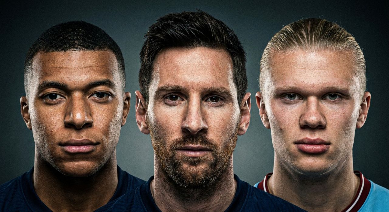 Messi, Mbappé e Haaland prontos para jogar