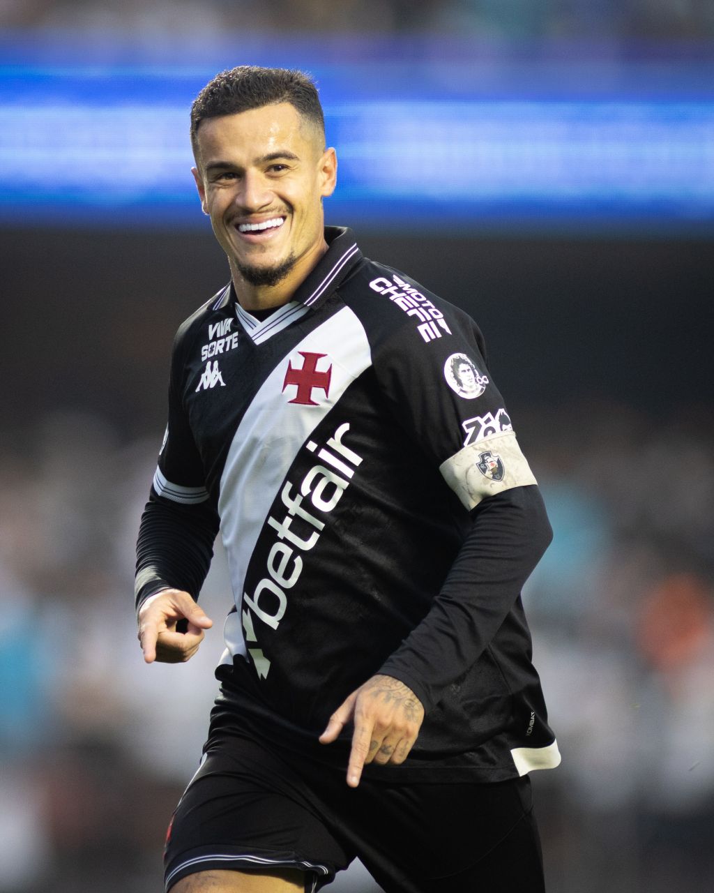 Philippe Coutinho no CT Rei Pelé