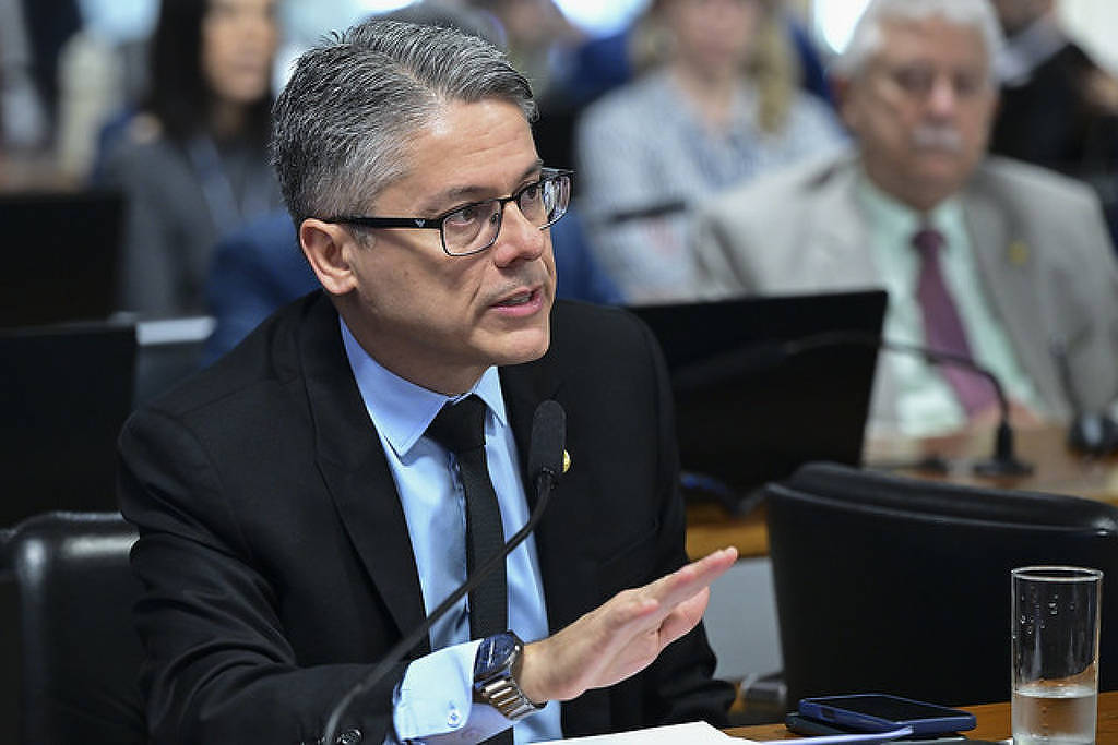 Plenário do Senado durante sessão da CPI