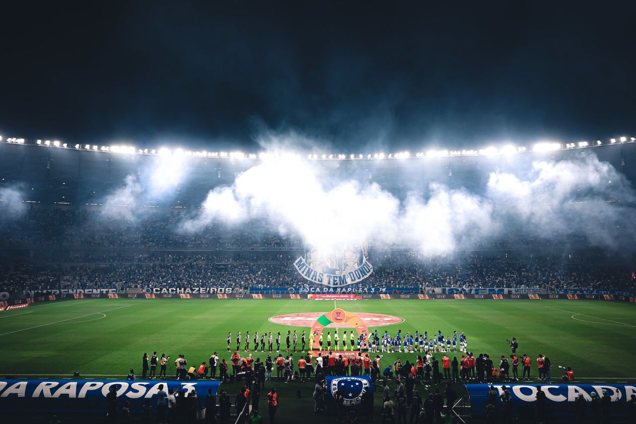 Torcida no Mineirão durante Cruzeiro x Atlético-MG