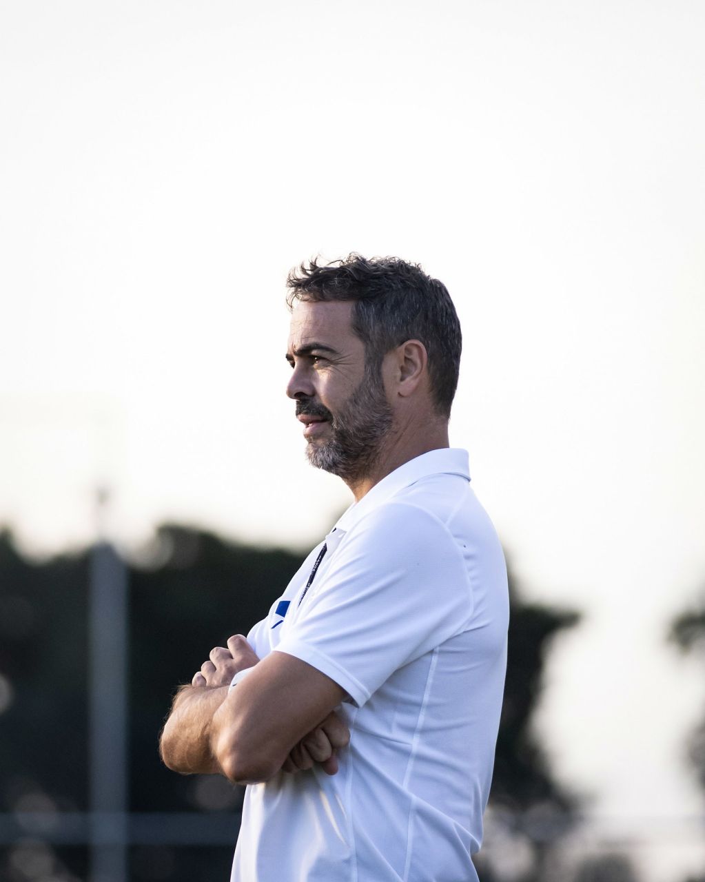 Técnico Artur Jorge durante partida do Cruzeiro