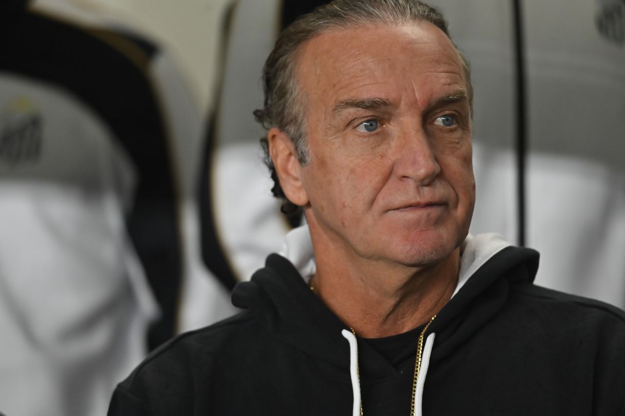Cuca em entrevista após Santos x Bragantino