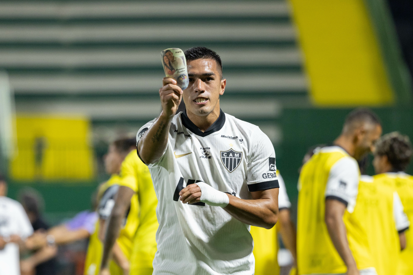 Tomás Cuello em ação pelo Atlético-MG