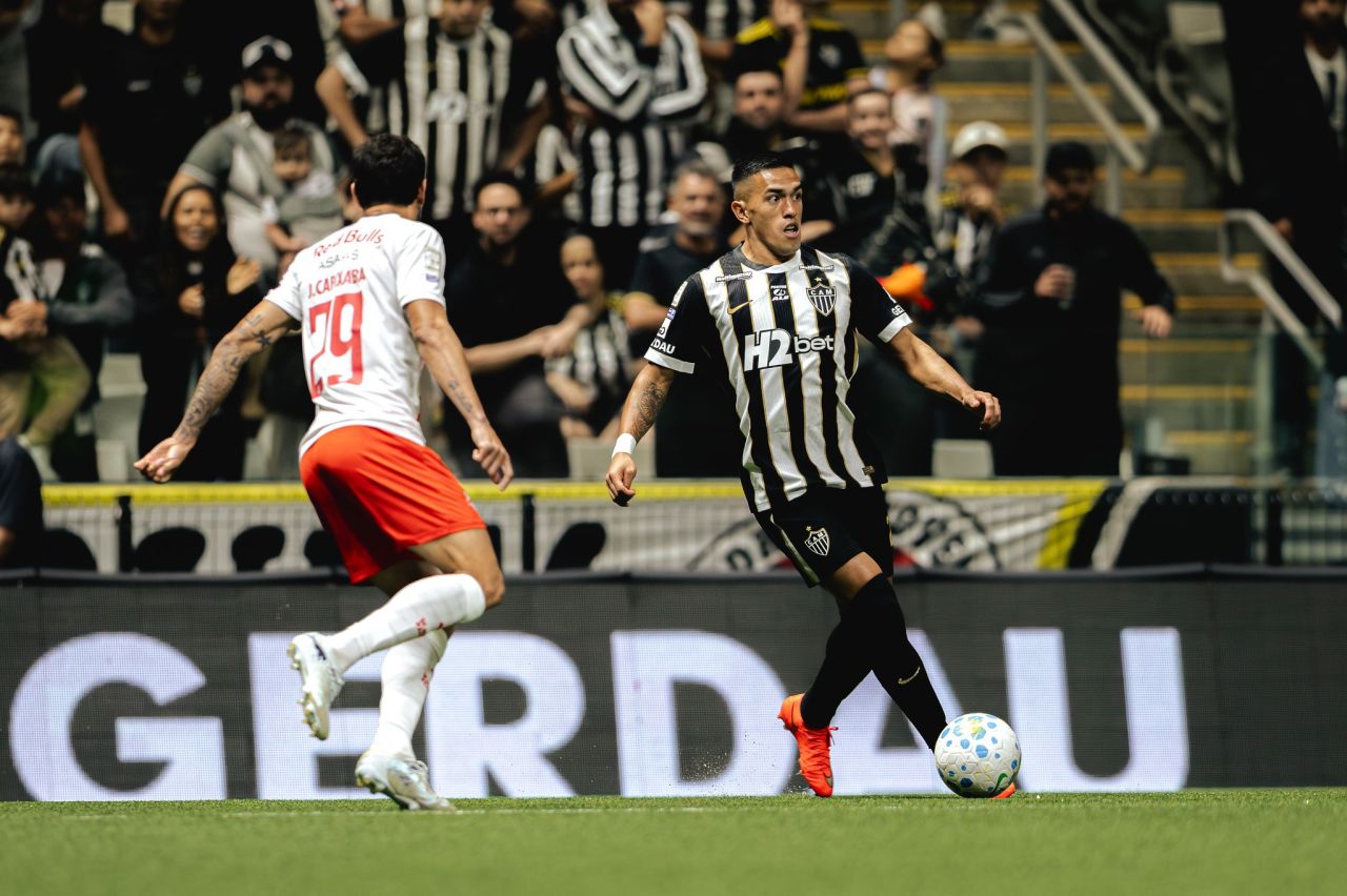 Germán Cuello em ação pelo Atlético-MG